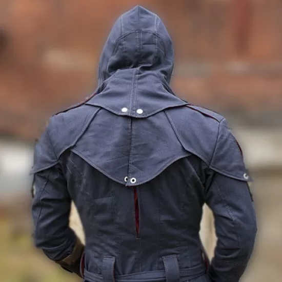 Unity Arno Victor Dorian Assassin's Creed Denim Cosplay Hoodie Coat Unity Arno Victor Dorian Assassin's Creed Denim Cosplay Hoodie Coat